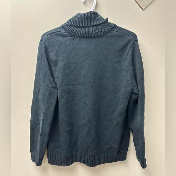 Chaps Women’s Black Knit Mock Neck Sweater - Picture 3 of 5